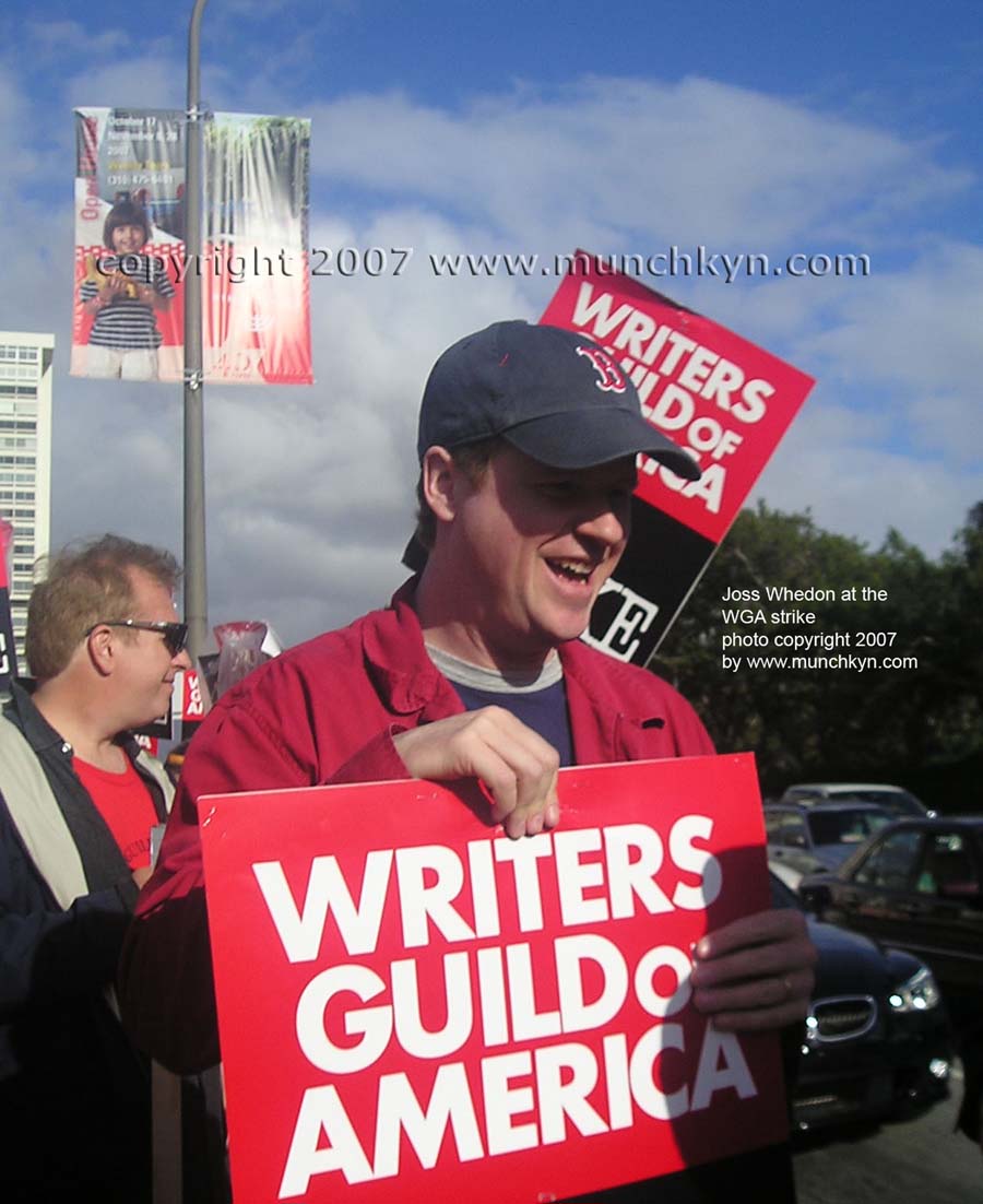 Joss Whedon on strike